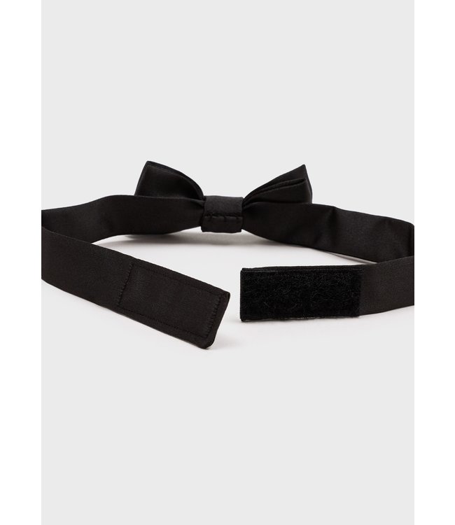 Emporio Armani Emporio Armani - Silk bow tie with EA logo plate
