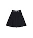 Marni Marni - Black skirt with maxi flounce and logoed elastic waist
