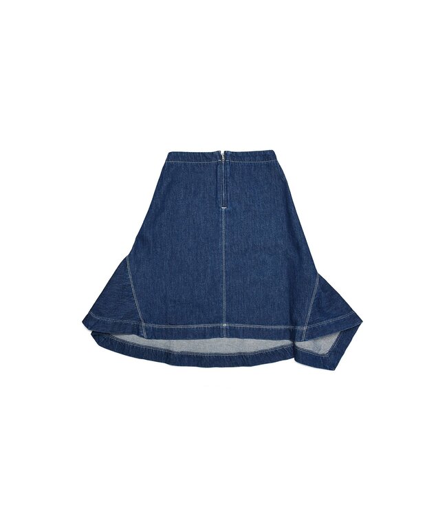 Marni Marni - Asymmetrical blue denim skirt