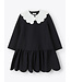 Il Gufo IL GUFO - Wide collar Sensitive® Fabrics dress