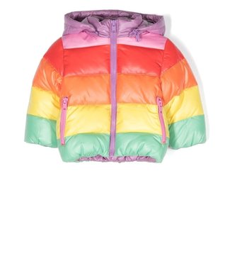 Stella McCartney Stella McCartney - colour-block panel padded jacket