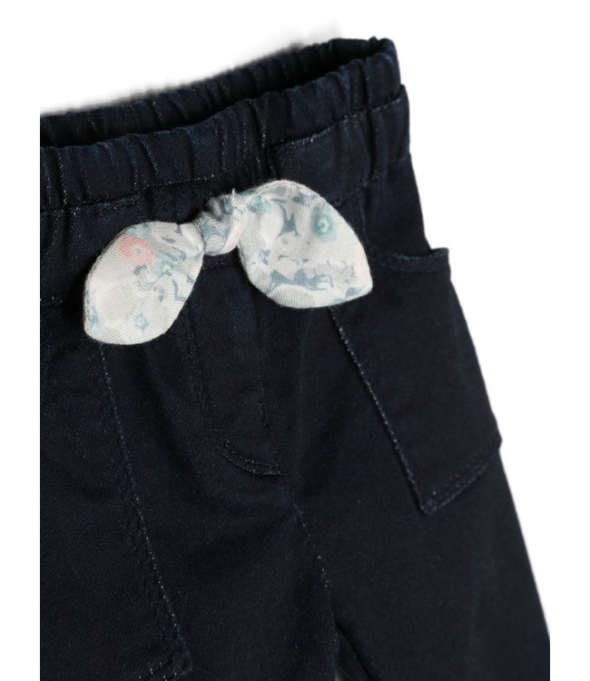 Chloe Chloe - bow-detail denim trousers