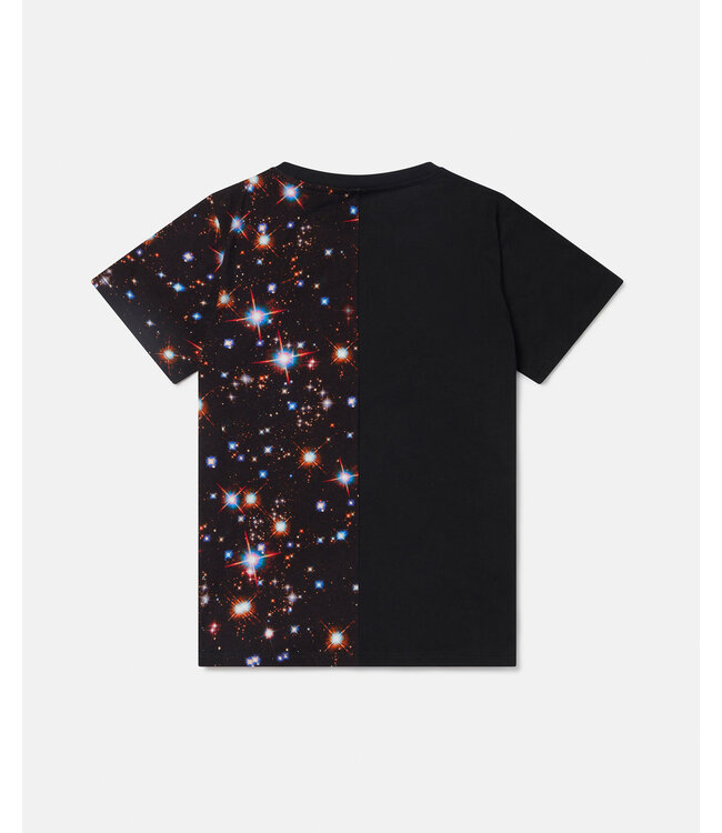 Stella McCartney Stella McCartney - Cosmic Star Print Cotton T‐Shirt