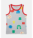 Stella McCartney Stella McCartney - Smile Shape Print Cotton Jersey Vest Set