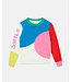 Stella McCartney Stella McCartney - Colourblock Fuzzy Knit Intarsia Jumper