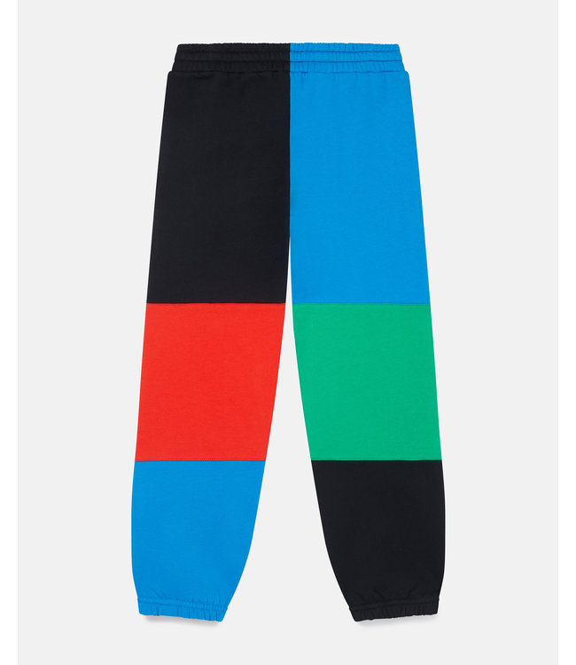 Stella McCartney Stella McCartney - Colourblock Cotton Fleece Joggers