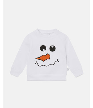 Stella McCartney Stella McCartney - Fleece Christmas Snowman Print Sweatshirt