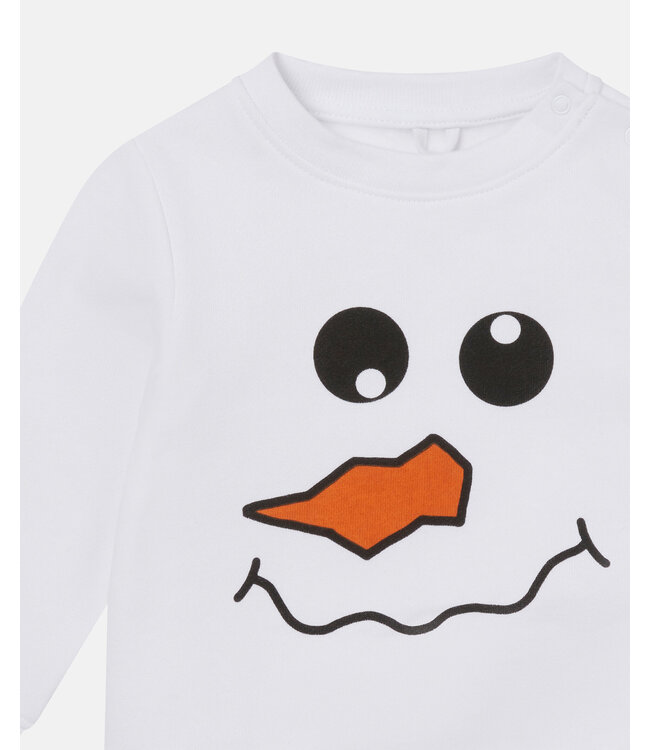 Stella McCartney Stella McCartney - Fleece Christmas Snowman Print Sweatshirt