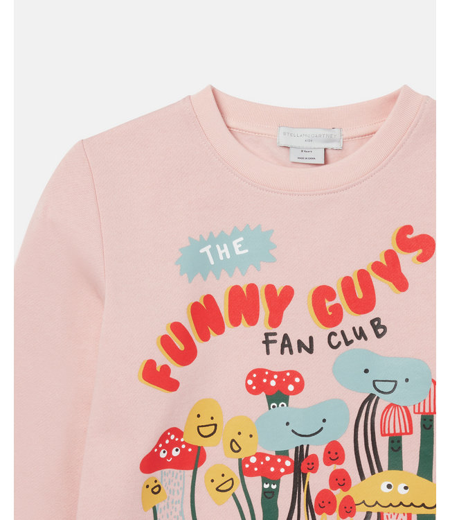 Stella McCartney Stella McCartney - Mushroom Print Cotton Sweatshirt