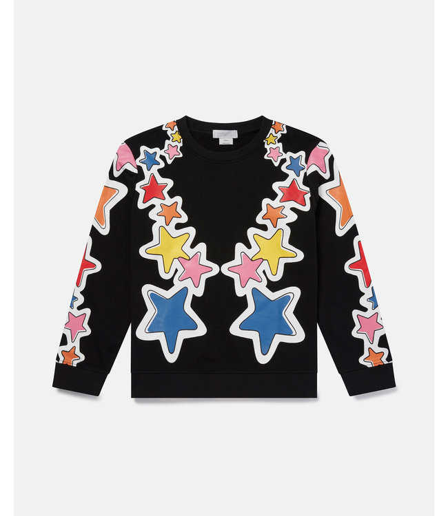 Stella McCartney Stella McCartney - Cosmic Star Print Fleece Sweatshirt