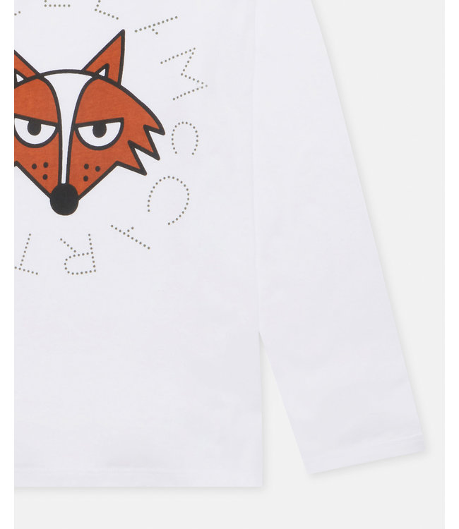 Stella McCartney Stella McCartney - Fox Print Cotton T‐Shirt