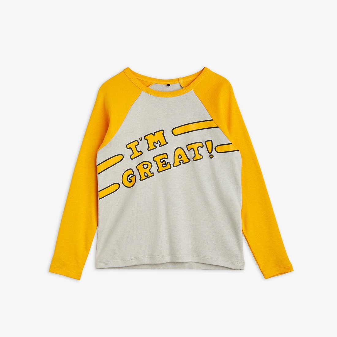 Club Muscles Sweatshirt Offwhite | Mini Rodini