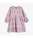 Mini Rodini Mini Rodini - CHECK WOVEN FLANNEL SAILOR DRESS
