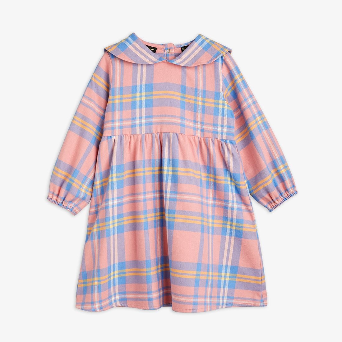 MINI RODINI CHECK WOVEN FLANNEL DRESS MINI RODINI CHECK WOVEN FLANNEL DRESS