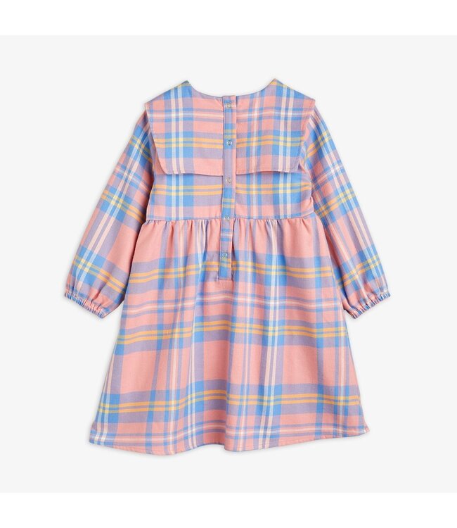 Mini Rodini Mini Rodini - CHECK WOVEN FLANNEL SAILOR DRESS