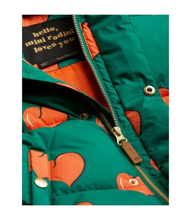 Mini Rodini Mini Rodini - HEARTS PUFFER JACKET