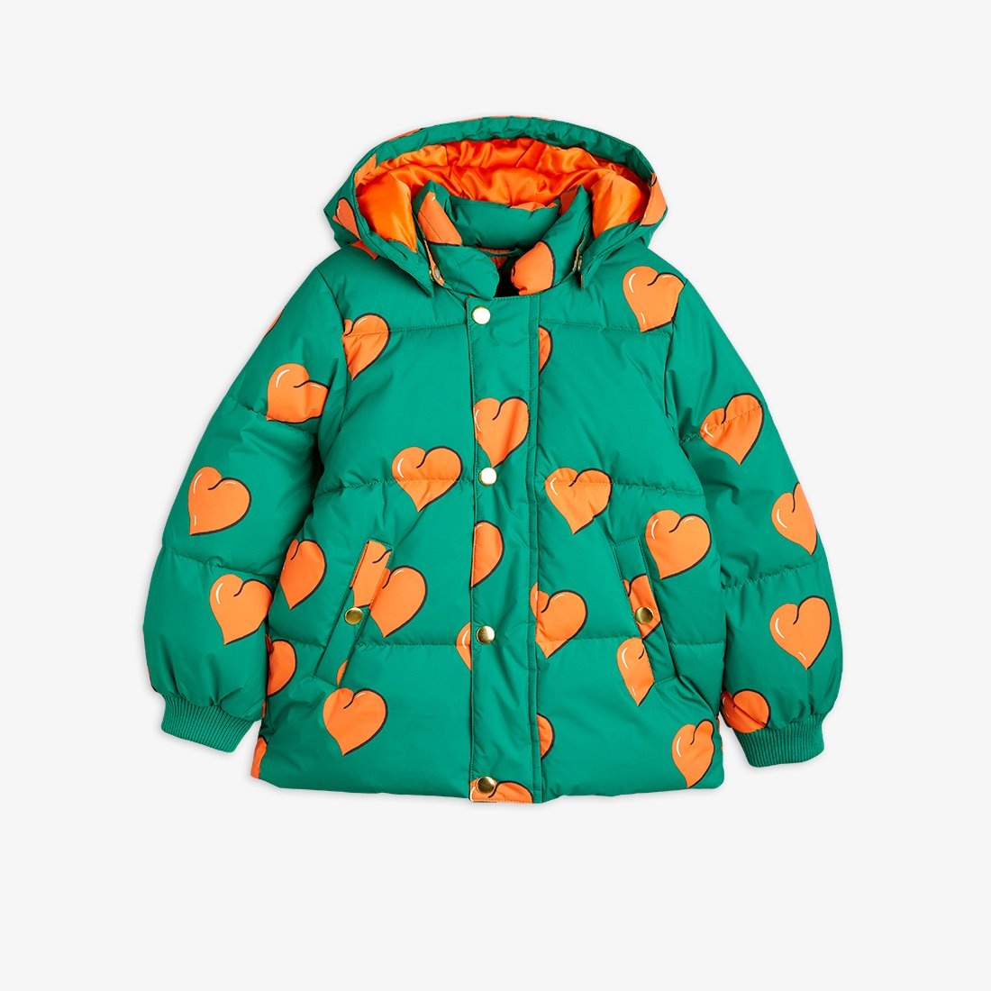 mini rodini heart パフジャケット mini rodini heart パフジャケット - メルカリ