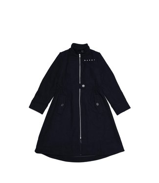 Marni Marni - Navy blue short coat with zip fastening