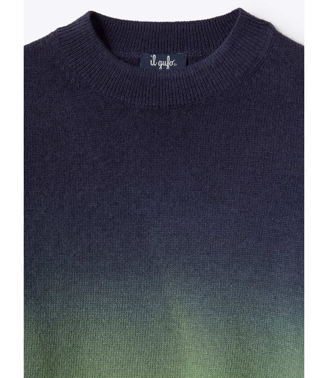 Il Gufo IL GUFO - Gradient-effect merino wool sweater