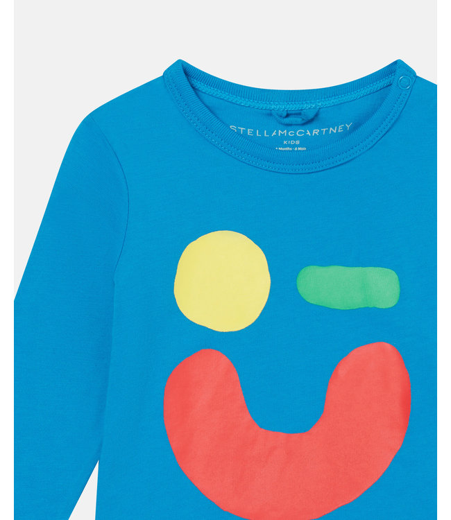 Stella McCartney Stella McCartney - Cotton Smile Print Top