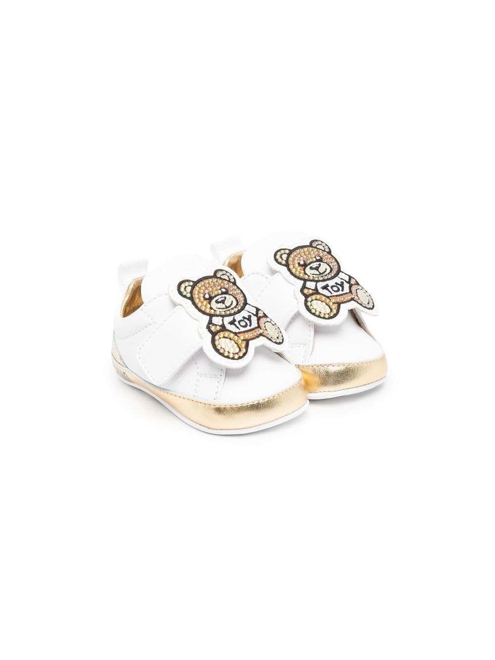 Moschino - Teddy Bear motif ballerina shoes - igloobaby