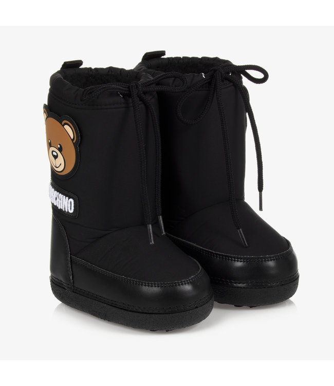 Moschino Moschino - Teen Black Teddy Snow Boots