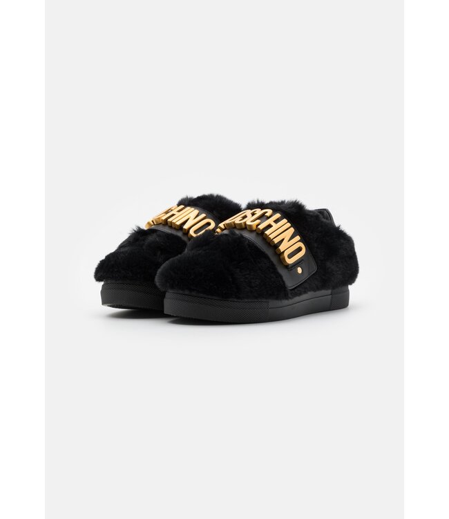 Moschino Moschino - BOX SOLE STRAP GALVANIC LETTERING LOGO - Trainers