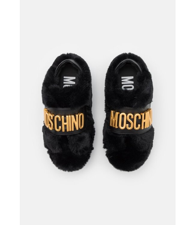 Moschino Moschino - BOX SOLE STRAP GALVANIC LETTERING LOGO - Trainers