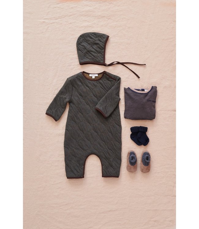 Caramel Caramel - LARCH BABY ROMPER