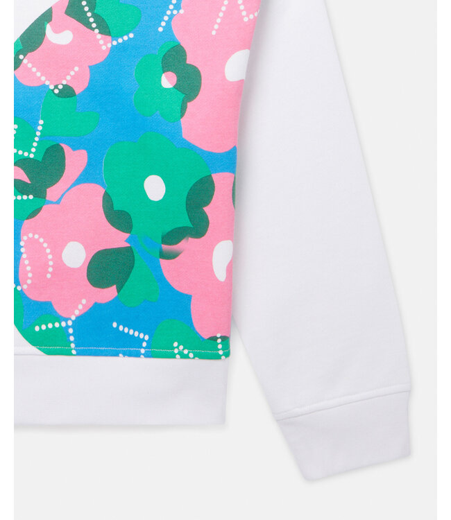 Stella McCartney Stella McCartney - Floral Print Active Logo Sweatshirt