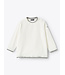 Il Gufo IL GUFO - White T-shirt with contrast trims