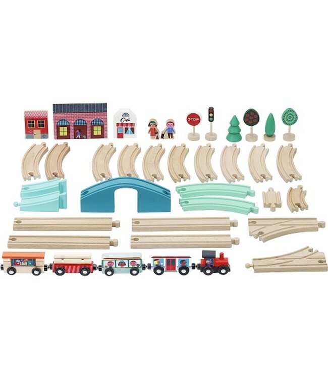 Vilac Vilac - Ingela P. Arrhenius - Grand Express Train Set with track