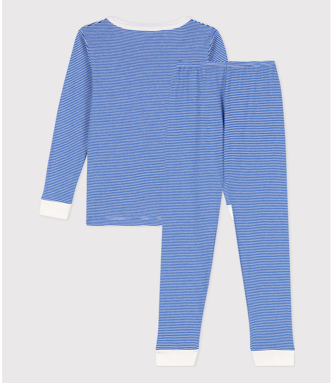 Petit Bateau Petit Bateau - CHILDREN'S UNISEX STRIPY SNUGFIT COTTON PYJAMAS
