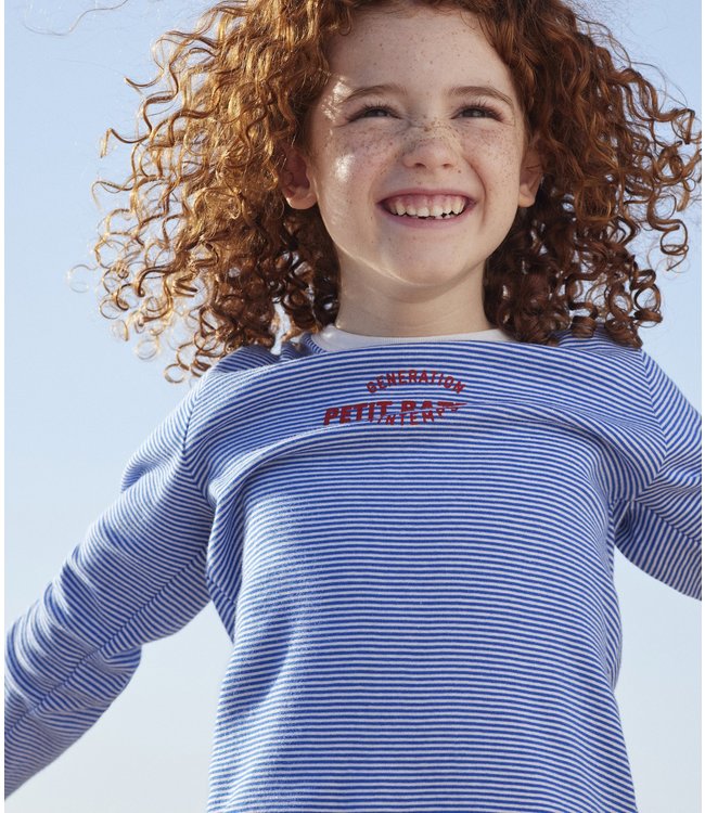 Petit Bateau Petit Bateau - CHILDREN'S UNISEX STRIPY SNUGFIT COTTON PYJAMAS