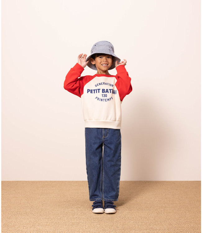 Petit Bateau Petit Bateau - LITTLE BOYS' ECO-FRIENDLY COTTON TROUSERS