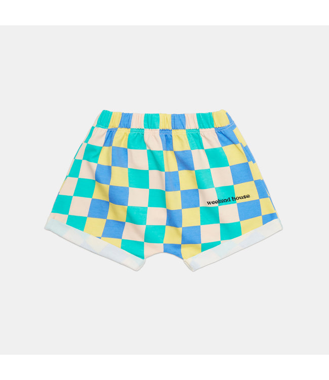 Weekend House Weekend House - Chess baby shorts