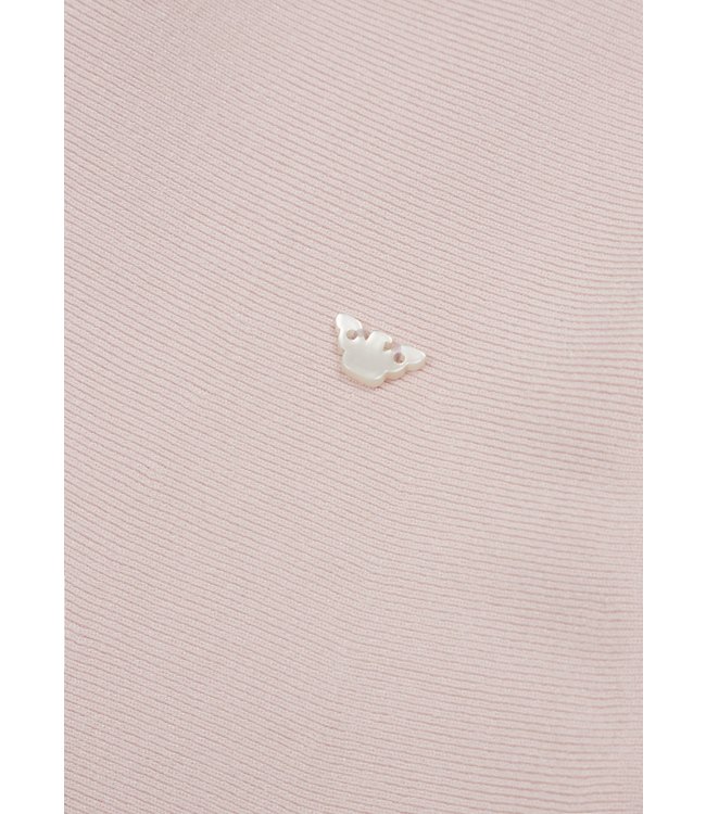 Emporio Armani Emporio Armani - Knit flared dress with laser-cut profile