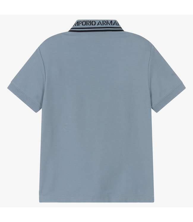 Emporio Armani Emporio Armani - Boys Cotton Logo Polo Shirt