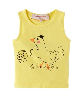 Weekend House WEEKEND HOUSE - Baby Yellow Goose Tank Top