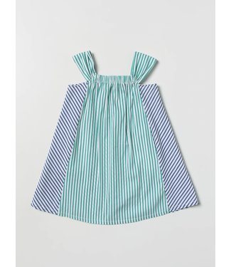Il Gufo IL GUFO - Girl Dress 2 Colors Stripes