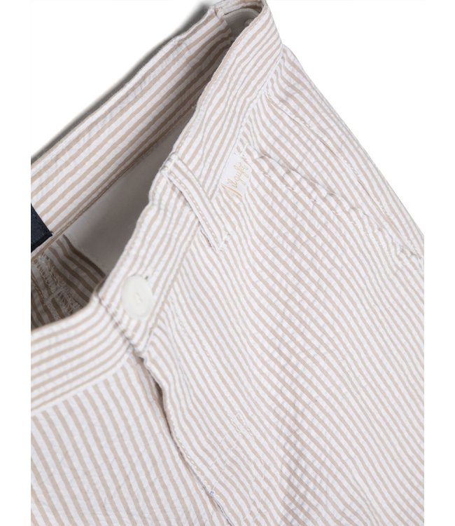 Il Gufo IL GUFO - stripe-print cotton straight trousers