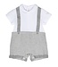 Il Gufo IL GUFO - Check-pattern Detail Onesies