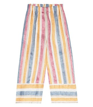 Il Gufo IL GUFO - Striped Wide-leg Pants