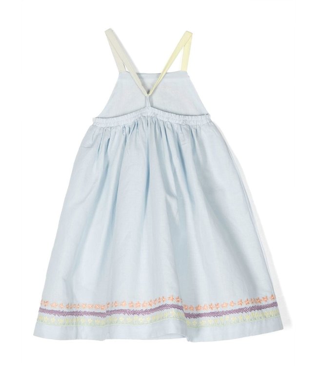 Stella McCartney Stella McCartney - Floral-embroidery Flared Dress