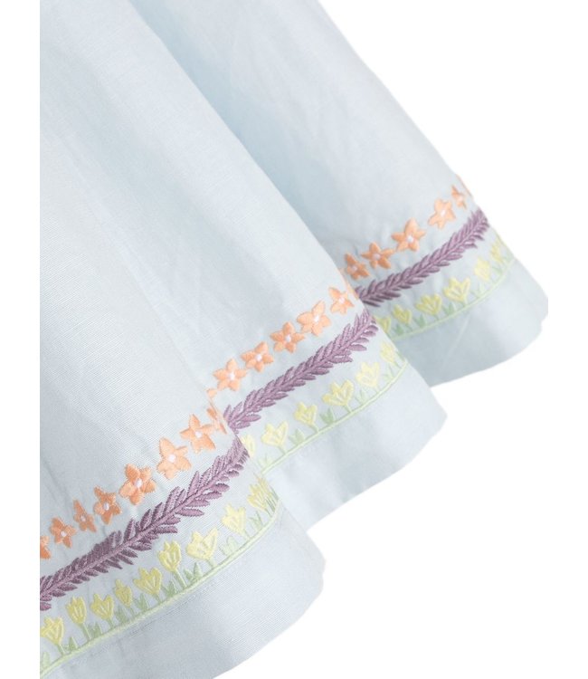 Stella McCartney Stella McCartney - Floral-embroidery Flared Dress