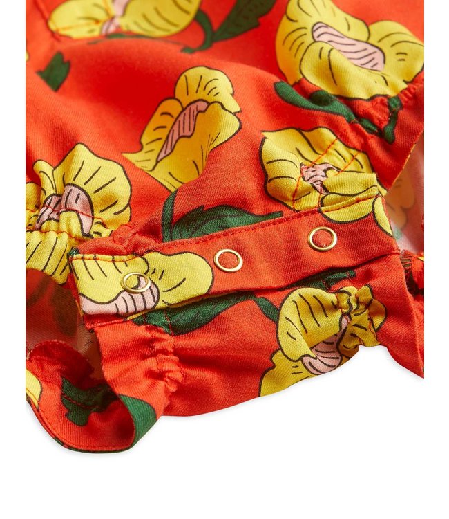 Mini Rodini MINI RODINI - Flowers Onesies