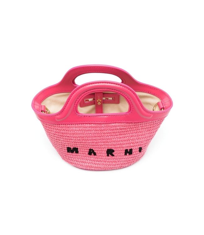 Marni MARNI - Embroidered-logo Tote Bag