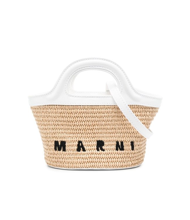Marni MARNI - Embroidered-logo Tote Bag