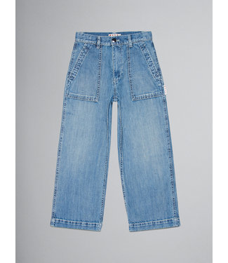 Marni MARNI - Light Denim Jeans With Big M Logo