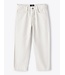 Il Gufo IL GUFO - Trousers in white cotton-and-linen bull denim